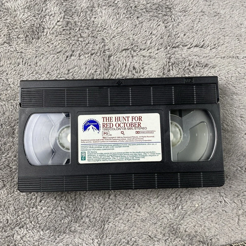 The‎ Hunt for Red October (VHS, 1990)